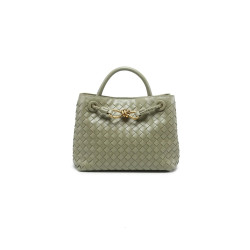 Bolso de Mano Trenzado Satchel Olive – Heda Bags